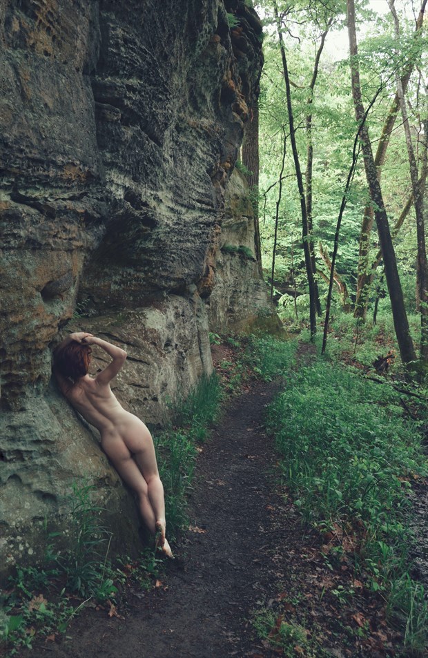 Artistic Nude Nature Photo by Model Liv Sage