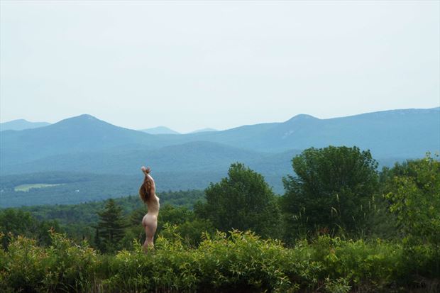 Artistic Nude Nature Photo by Model Madeline Reynolds