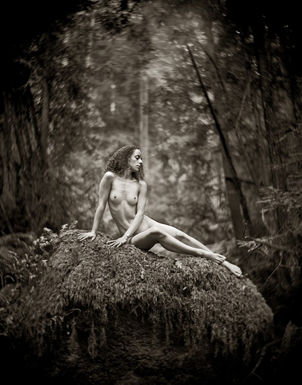 Artistic Nude Nature Photo by Model Mauvais