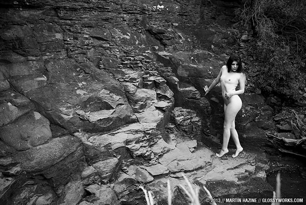 Artistic Nude Nature Photo by Model Miss Robot