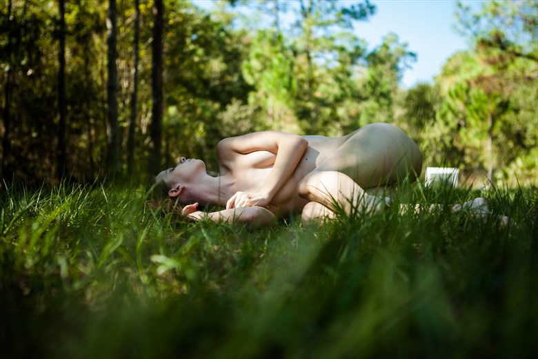 Artistic Nude Nature Photo by Model Nova Amour