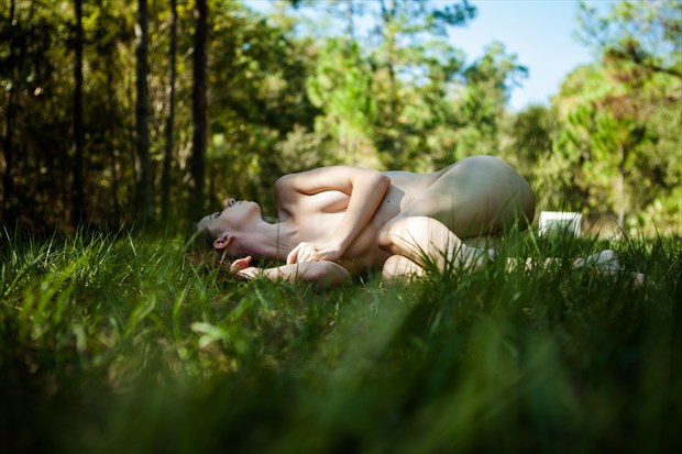 Artistic Nude Nature Photo by Model Nova Amour