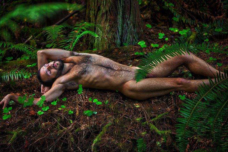 Artistic Nude Nature Photo by Model SILV