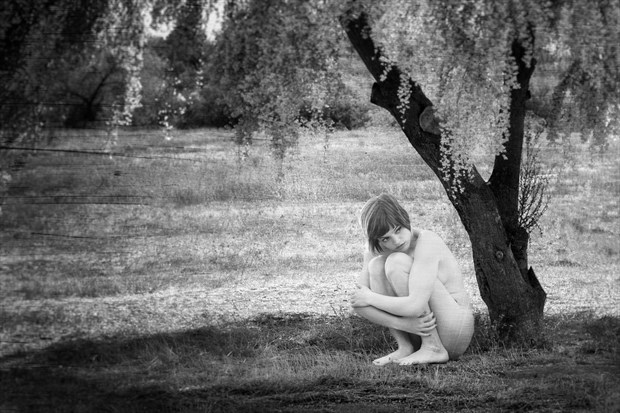Artistic Nude Nature Photo by Model Violet Pixie
