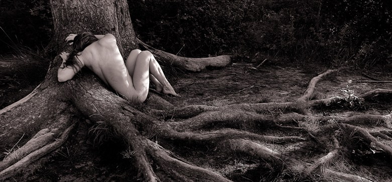 Artistic Nude Nature Photo by Photographer Jeanloup