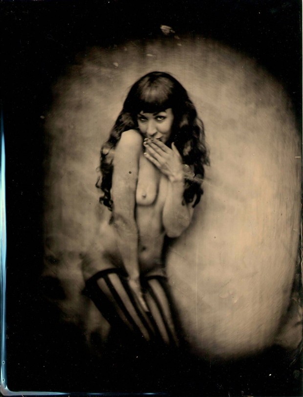Artistic Nude Retro Photo by Model A K Arts