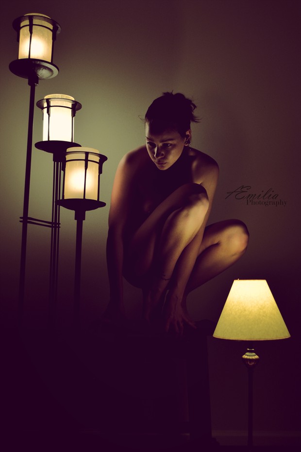 Artistic Nude Self Portrait Photo by Model Aemilia