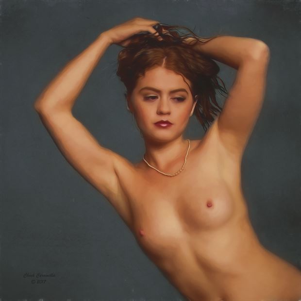 Artistic Nude Sensual Artwork by Artist Charles  Caramella