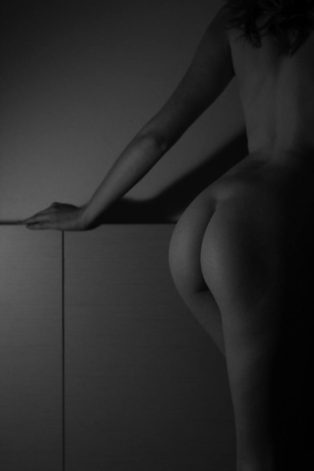 Artistic Nude Silhouette Photo by Model Amy Heather