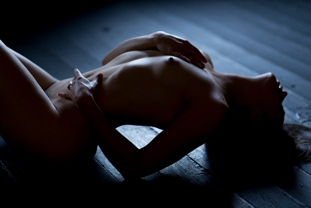 Artistic Nude Silhouette Photo by Model Amy Marie
