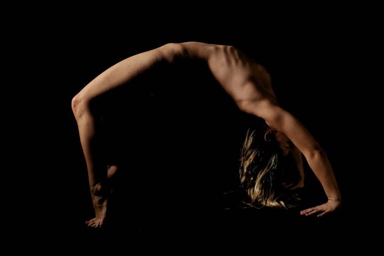 Artistic Nude Silhouette Photo by Model Jordan Bunniie