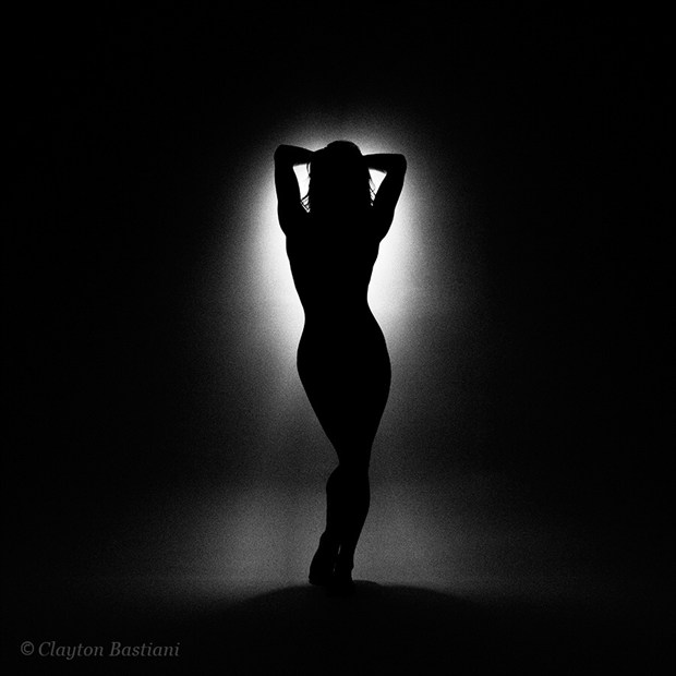 Artistic Nude Silhouette Photo by Model MISCHKAH