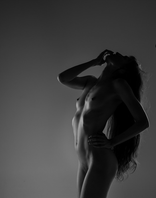 Artistic Nude Silhouette Photo by Model Mea Culpa