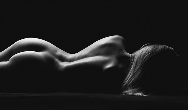 Artistic Nude Silhouette Photo by Model NicoleNudes