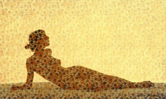 Artistic Nude Silhouette Photo by Photographer Pekne foto