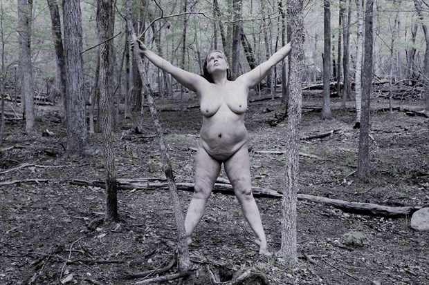 Artistic Nude Soft Focus Artwork by Photographer EnlightenedImagesNC