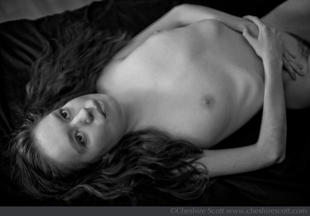 Artistic Nude Soft Focus Photo by Model Jocelyn Woods