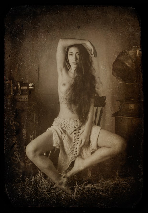 Artistic Nude Soft Focus Photo by Model Madame Bink