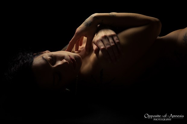 Artistic Nude Studio Lighting Artwork by Photographer Opposite of Amnesia Photography