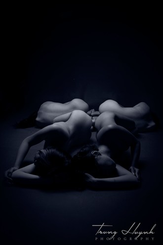 Artistic Nude Studio Lighting Artwork by Photographer Trung Huynh