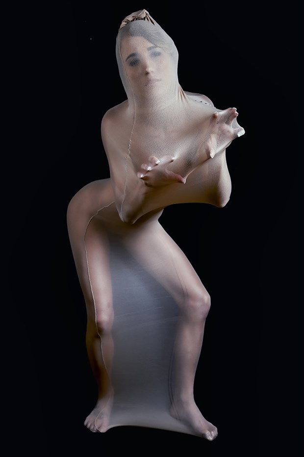 Artistic Nude Studio Lighting Photo by Model Chelsea Jo