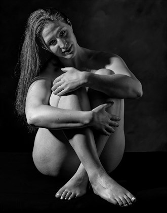Artistic Nude Studio Lighting Photo by Model Courtenay555
