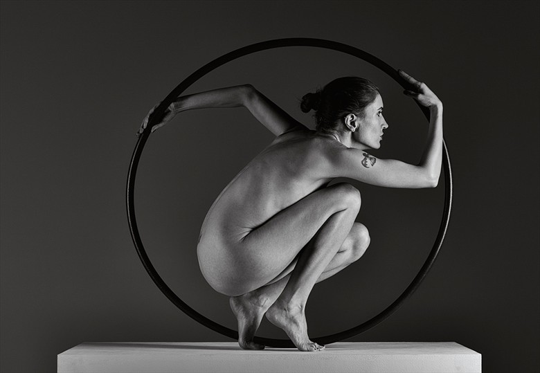 Artistic Nude Studio Lighting Photo by Model DancingWithTheLight