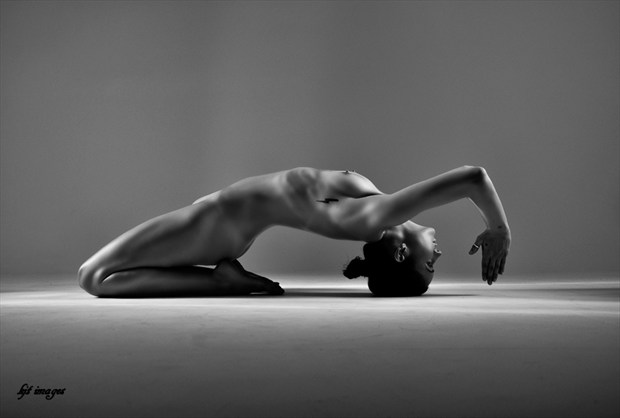 Artistic Nude Studio Lighting Photo by Model DancingWithTheLight