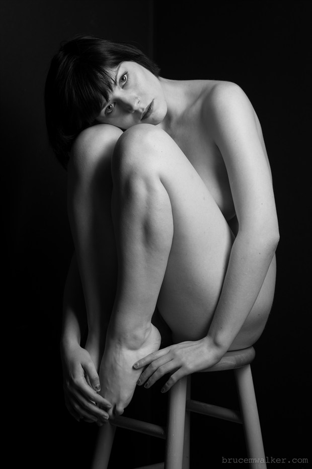 Artistic Nude Studio Lighting Photo by Model Dorrie Mack