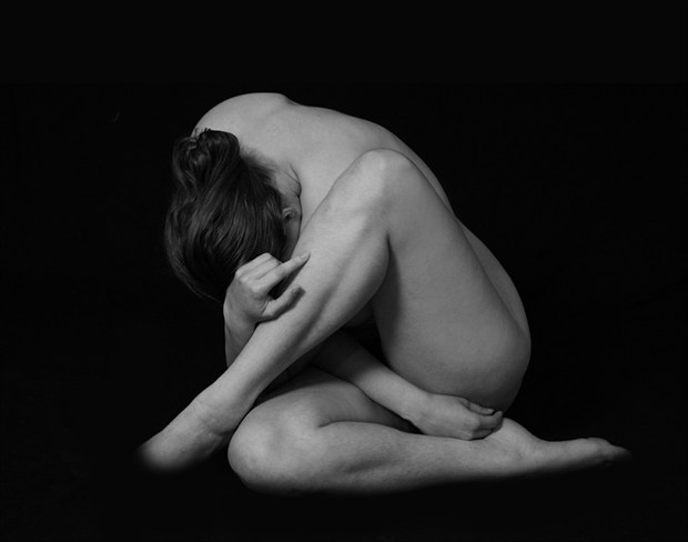 Artistic Nude Studio Lighting Photo by Model Eleanor Rose