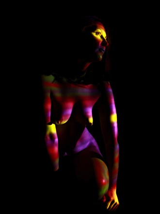 Artistic Nude Studio Lighting Photo by Model Isis22