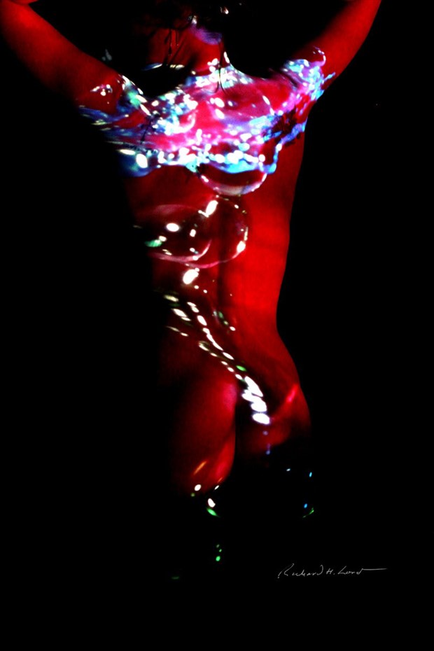 Artistic Nude Studio Lighting Photo by Model Julia French