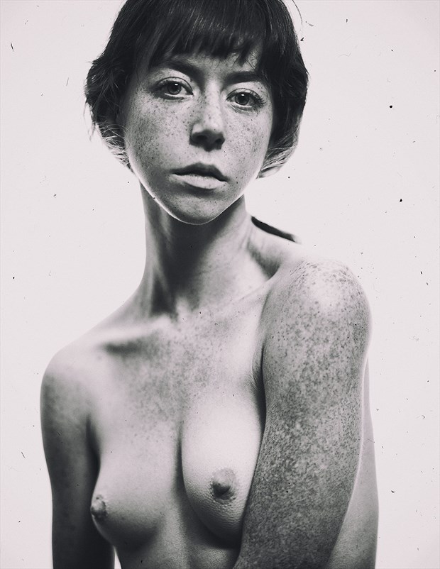 Artistic Nude Studio Lighting Photo by Model Liv Sage