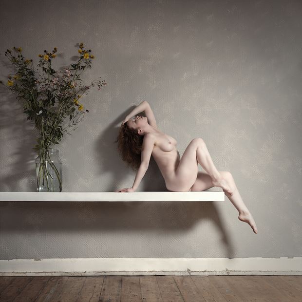 Artistic Nude Studio Lighting Photo by Model Lorelai