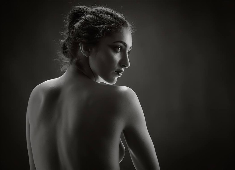 Artistic Nude Studio Lighting Photo by Model MISCHKAH