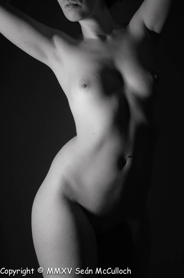 Artistic Nude Studio Lighting Photo by Model Marzonia