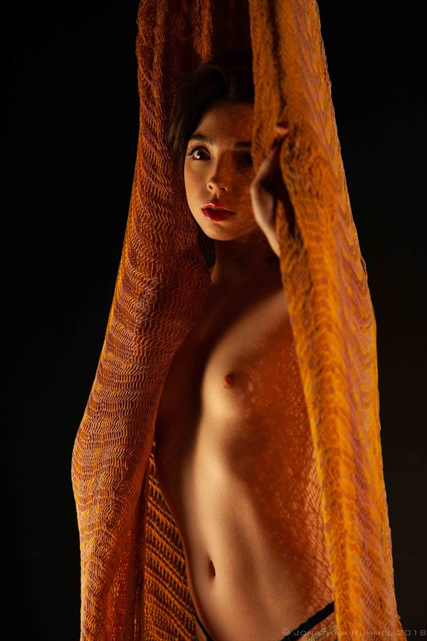 Artistic Nude Studio Lighting Photo by Model Opallette 