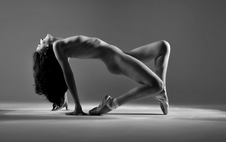 Artistic Nude Studio Lighting Photo by Model Rose Valentina