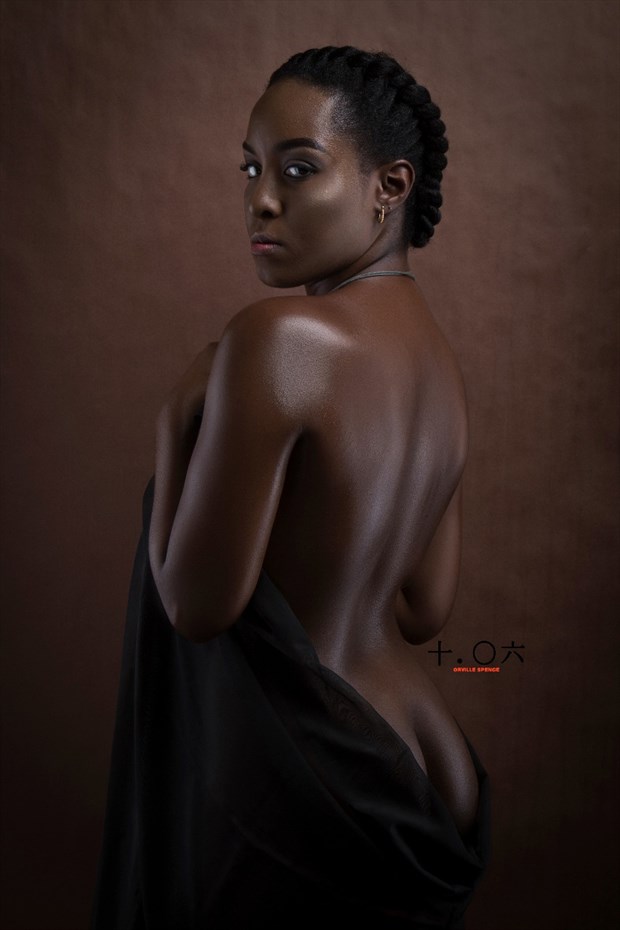 Artistic Nude Studio Lighting Photo by Model Rumaire