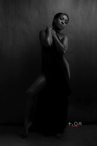 Artistic Nude Studio Lighting Photo by Model Rumaire