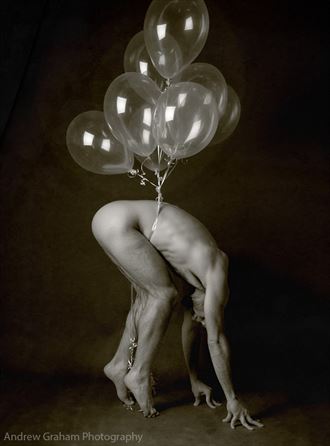 Artistic Nude Studio Lighting Photo by Model SILV