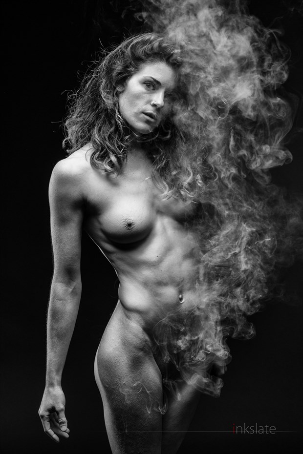 Artistic Nude Studio Lighting Photo by Model Stella Kat