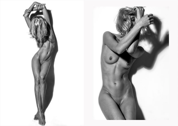Artistic Nude Studio Lighting Photo by Model denisastrakova