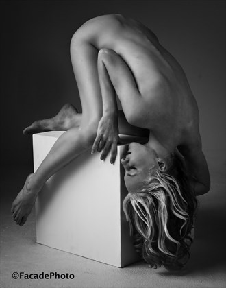 Artistic Nude Studio Lighting Photo by Photographer FacadePhoto
