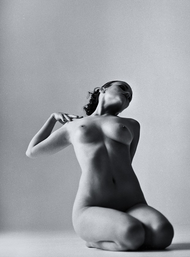 Artistic Nude Studio Lighting Photo by Photographer Jeanloup