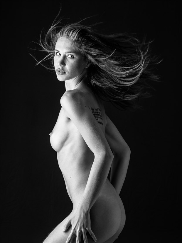 Artistic Nude Studio Lighting Photo by Photographer Kevin S