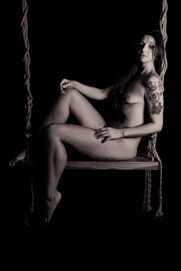 Artistic Nude Studio Lighting Photo by Photographer Olaf Krackov