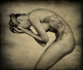 Artistic Nude Tattoos Artwork by Photographer David Calvert
