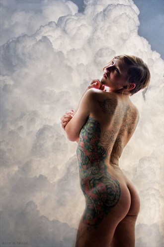 Artistic Nude Tattoos Photo by Model Amanda Morales
