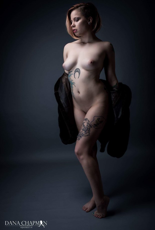 Artistic Nude Tattoos Photo by Model Emma Wolf